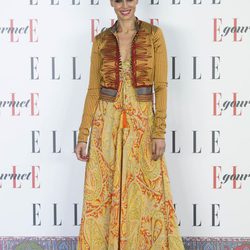 Eva González con un look étinico