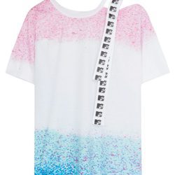 Camiseta tricolor con logo de MTV de la colección colaborativa 'ASOS x MTV'