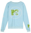 Sudadera azul con logo de MTV de la colección colaborativa 'ASOS x MTV'