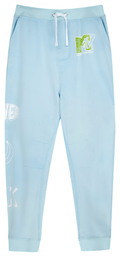 Pantalones chandal azules de la colección colaborativa 'ASOS x MTV'