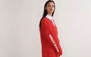 Vestido de rugby rojo de la colección de Hello Kitty para Lazy Oaf