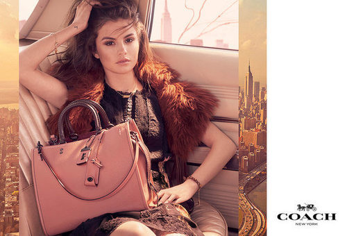Selena Gomez protagoniza la campaña de Coach para el próximo Otoño/Iniverno 2017/2018