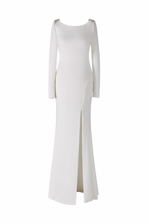 Vestido de manga larga de la colección Atelier 2018 de Pronovias