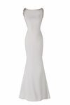 Vestido sin mangas y pedreria de la colección Atelier 2018 de Pronovias