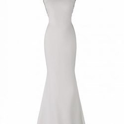 Vestido sin mangas y pedreria de la colección Atelier 2018 de Pronovias
