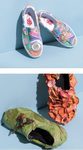 Vans con hojas y pinturas diseñadas por Marc Jacobs