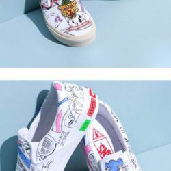Vans a dos colores diseñadas por Marc Jacobs