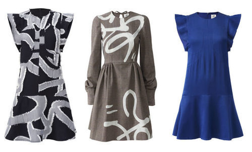 Vestidos de la colección de H&M y la tienda parisina Colette