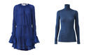 Prendas azules de la colección de H&M y la tienda parisina Colette