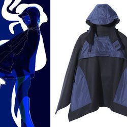 Anorak de la colección de H&M y la tienda parisina Colette
