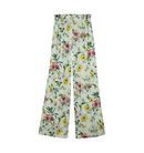 Pantalón palazzo con estampado floral de Bershka de la colección de verano 2017