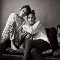 Sudaderas de la colección de Robbie Williams y su mujer Ayda para MARCO O' POLO