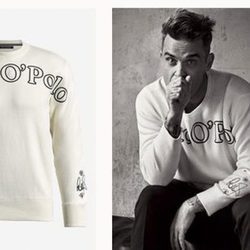 Sudaderas masculinas de la colección de Robbie Williams y MARCO O' POLO
