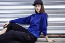 Bailarina del NYC Ballet posando con ropa de la 'Velvet Rope Collection' de Puma