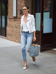 Heidi Klum con un estilo casual en las calles de Nueva York