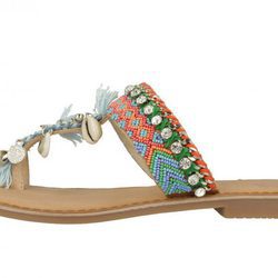 Sandalias boho con abalorios de la colección 'Bali' de Gioseppo
