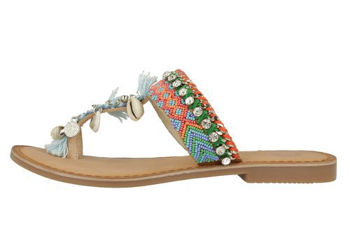 Sandalias boho con abalorios de la colección 'Bali' de Gioseppo