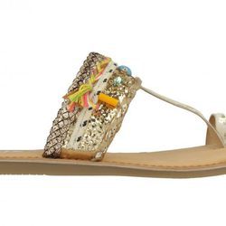 Sandalias boho con brillos de la colección 'Bali' de Gioseppo