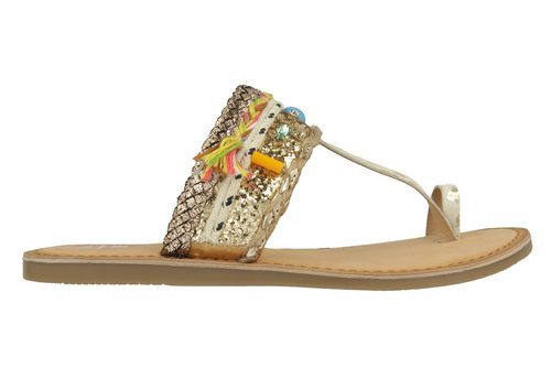 Sandalias boho con brillos de la colección 'Bali' de Gioseppo