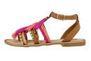 Sandalias boho con flecos rosas de la colección 'Bali' de Gioseppo