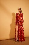 Vestido de estampado floral con aberturas de la colección 'Heaven' de Dolores Promesas