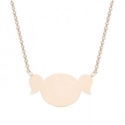 Colgante con diseño 'Burbuja' en oro rosa de la colección ' The Powerpuff Girls x Apodemia'