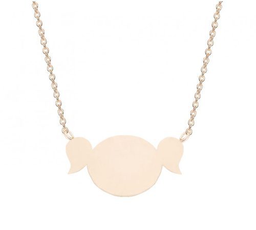 Colgante con diseño 'Burbuja' en oro rosa de la colección ' The Powerpuff Girls x Apodemia'