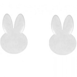 Pendientes con diseño 'Pétalo' en plata de la colección ' The Powerpuff Girls x Apodemia'