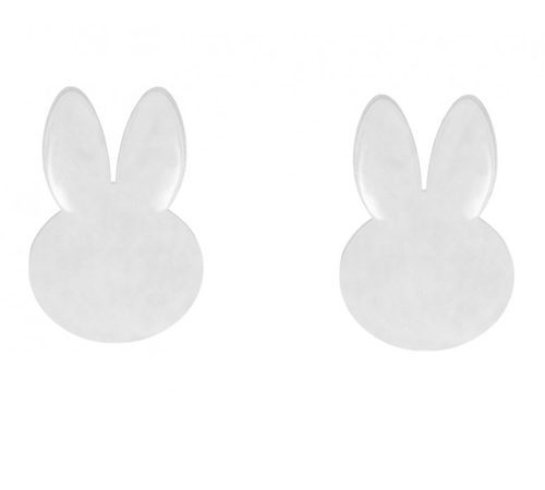Pendientes con diseño 'Pétalo' en plata de la colección ' The Powerpuff Girls x Apodemia'
