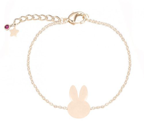 Pulsera con diseño 'Pétalo' en oro rosa de la colección ' The Powerpuff Girls x Apodemia'