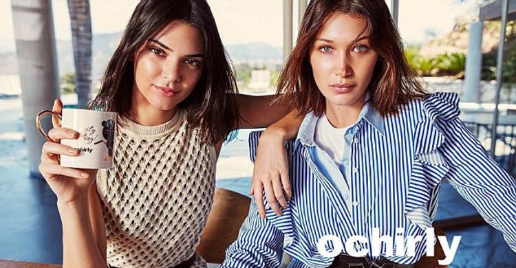 Kendall Jenner y Bella Hadid naturales en la última campaña de Ochirly 2017