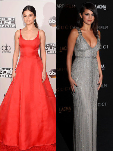 Selena Gomez en la red carpet