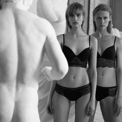 Bralettes de color negro de Oysho otoño/invierno 2017/2018