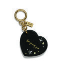 Llavero negro 'Selena Heart' de la colección 'Coach x Selena Gomez'