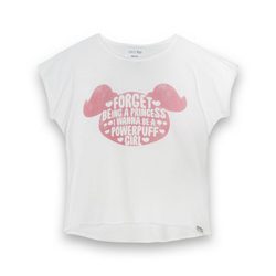Camiseta blanca de la colección 'Supernenas by Dear Tee'