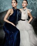 Lily Aldridge y Grace Elizabeth para la campaña otoño/invierno 2017/2018 de Carolina Herrera