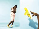 Modelo amarillo de la nueva colección 'The One Star x Golf le Fleur' de Converse