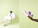 Modelo lila de la nueva colección 'The One Star x Golf le Fleur' de Converse