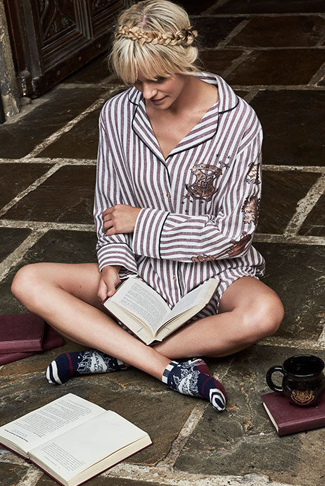 Camisón a rayas de la colección de Primark firmada por Harry Potter