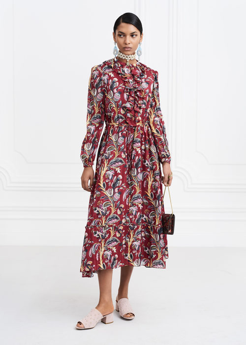 Vestido con volantes de & Other Stories otoño/invierno 2017/2018