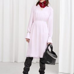 Vestido de color blanco de & Other Stories otoño/invierno 2017/2018