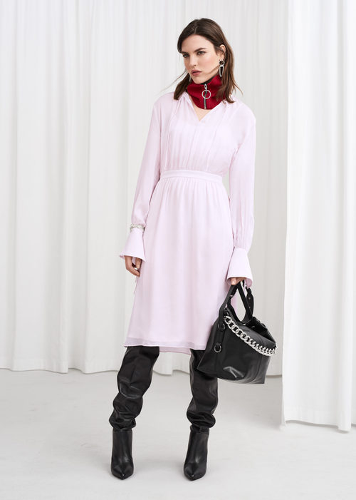 Vestido de color blanco de & Other Stories otoño/invierno 2017/2018