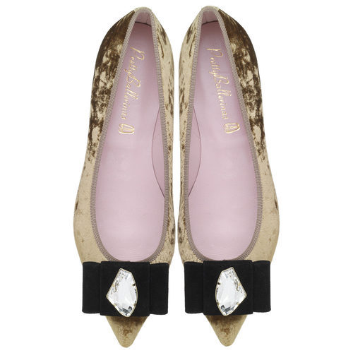 Manoletinas con cristales de Swarovski de Pretty Ballerinas otoño/invierno 2017/2018