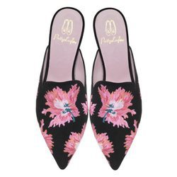 Babuchas estampadas en rosa de Pretty Ballerinas otoño/invierno 2017/2018