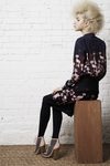 Camisa y falda estampadas de Dolores Promesas otoño/invierno 2017/2018