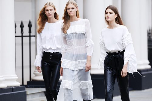 Camisas de color blanco de Lefties otoño/invierno 2017/2018