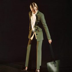 Traje de chaqueta verde oliva de Sfera otoño/invierno 2017/2018