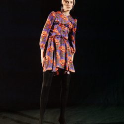 Vestido mini estampado de Sfera otoño/invierno 2017/2018