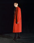 Abrigo de paño rojo de Sfera otoño/invierno 2017/2018