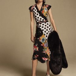 Vestido vaporoso de Zara otoño/invierno 2017/2018